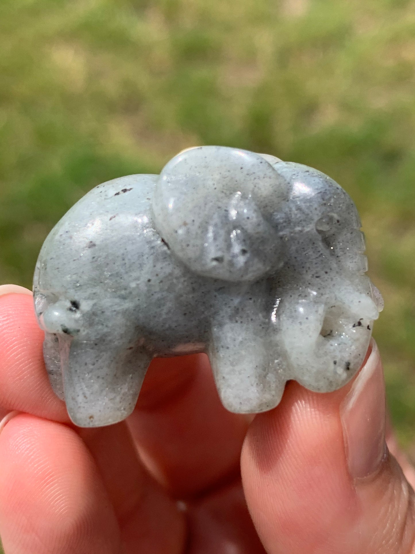 Éléphant labradorite