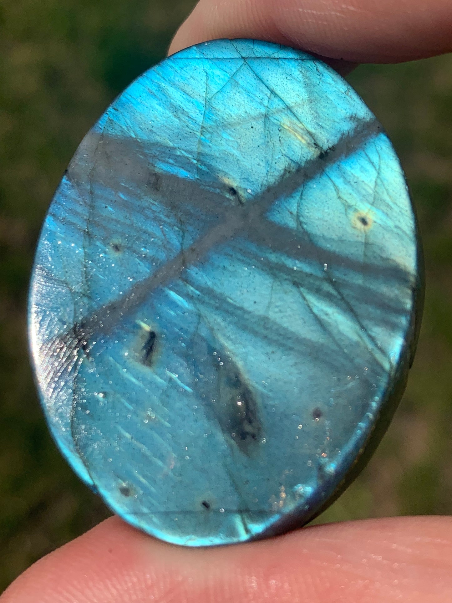 Hibou labradorite