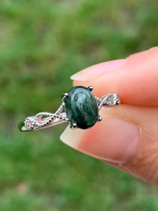 Bague Seraphinite