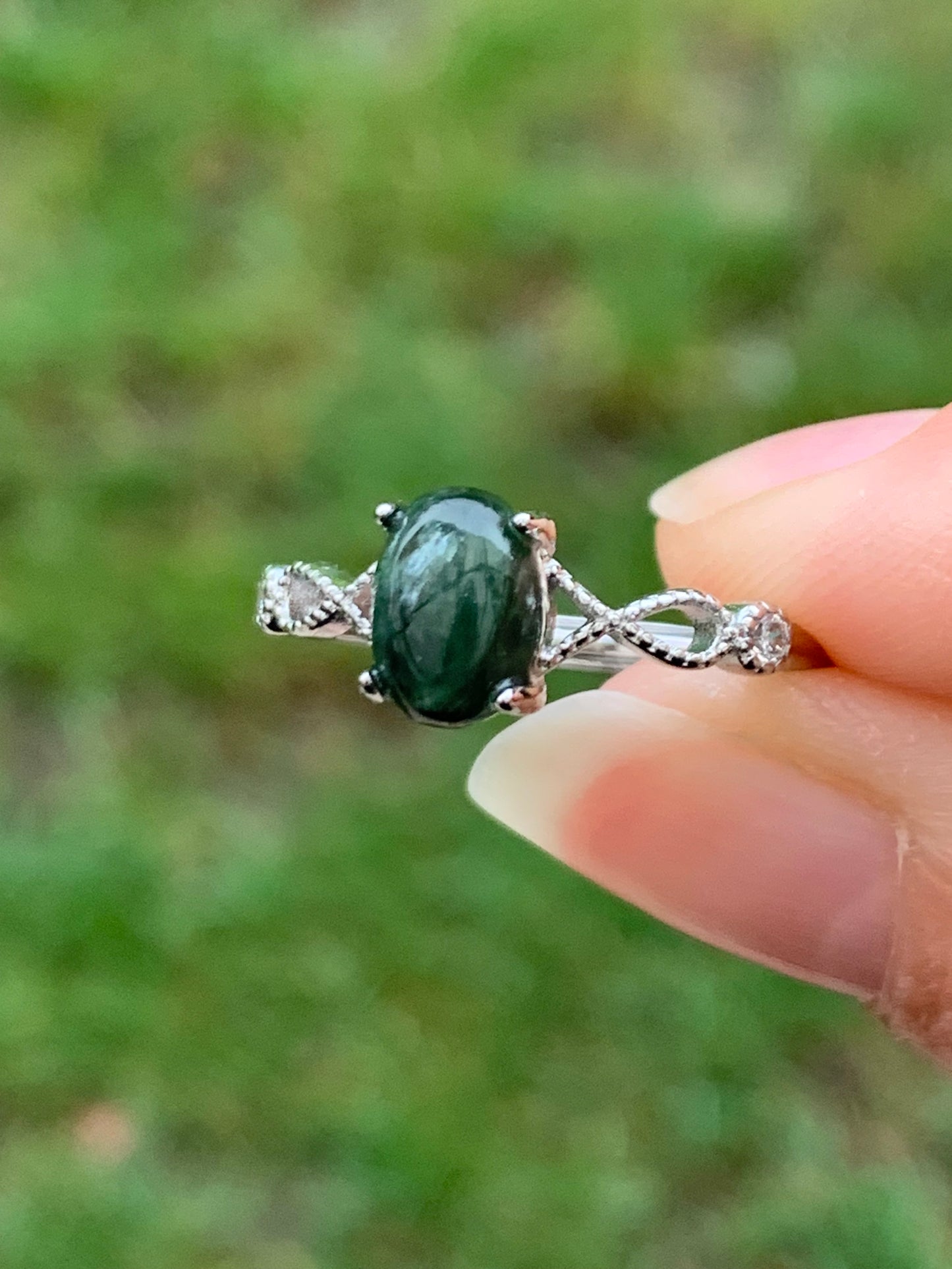 Bague Seraphinite