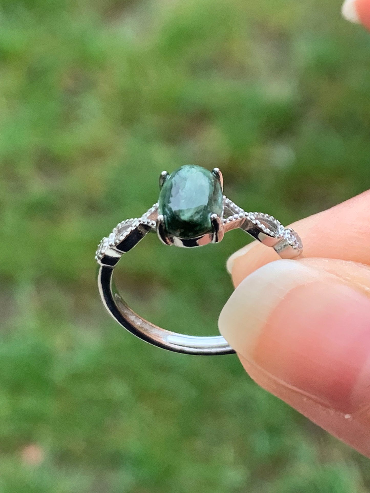 Bague Seraphinite