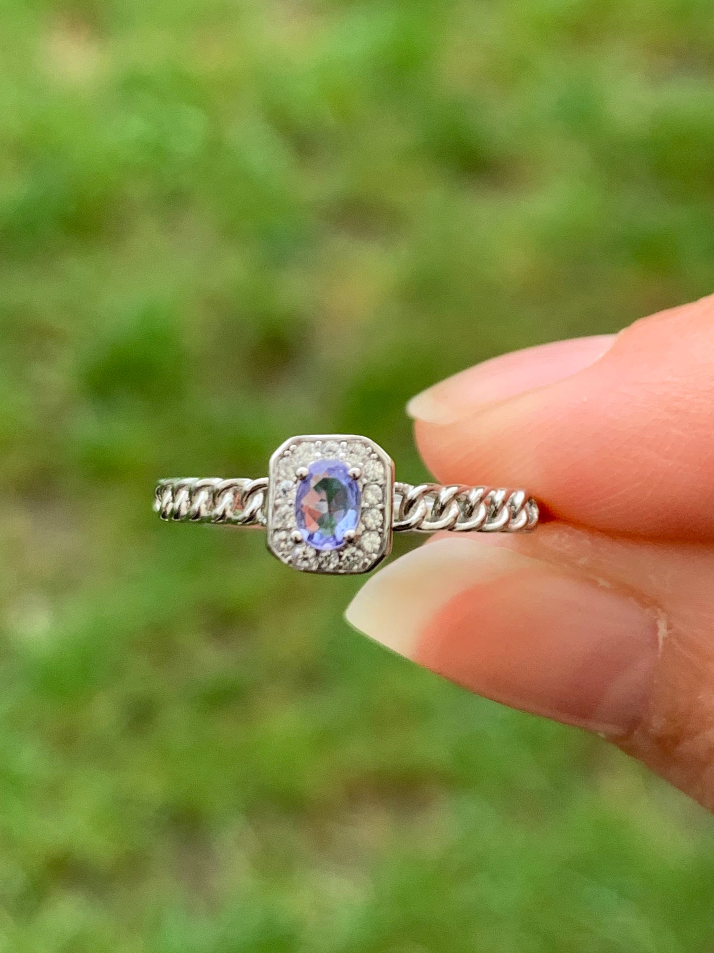 Bague tanzanite