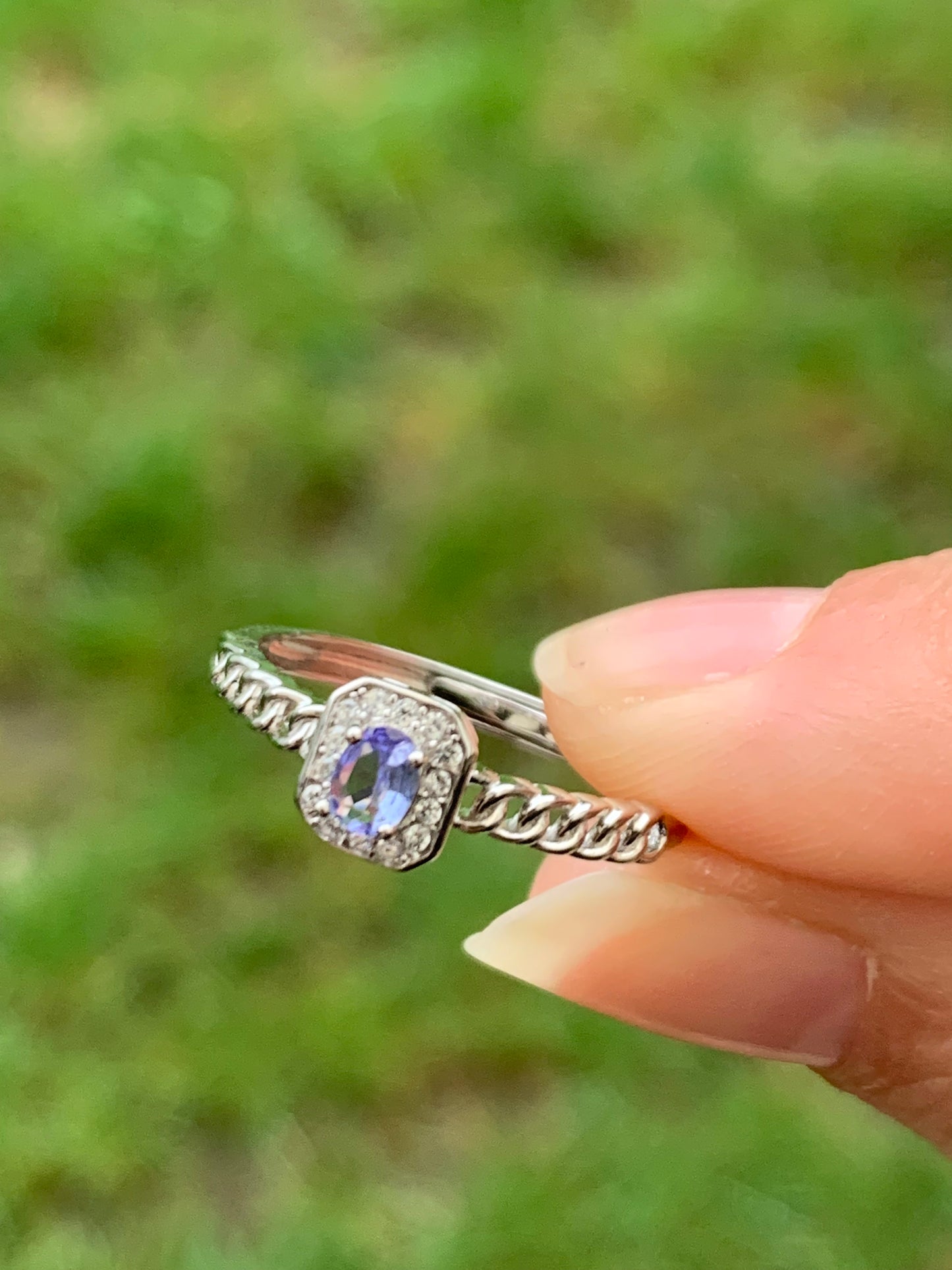 Bague tanzanite