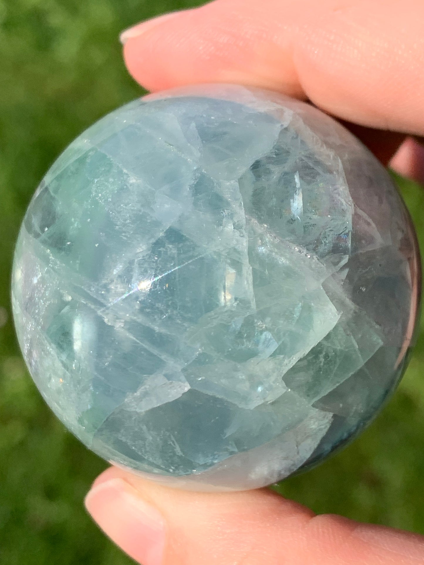 Sphere fluorite