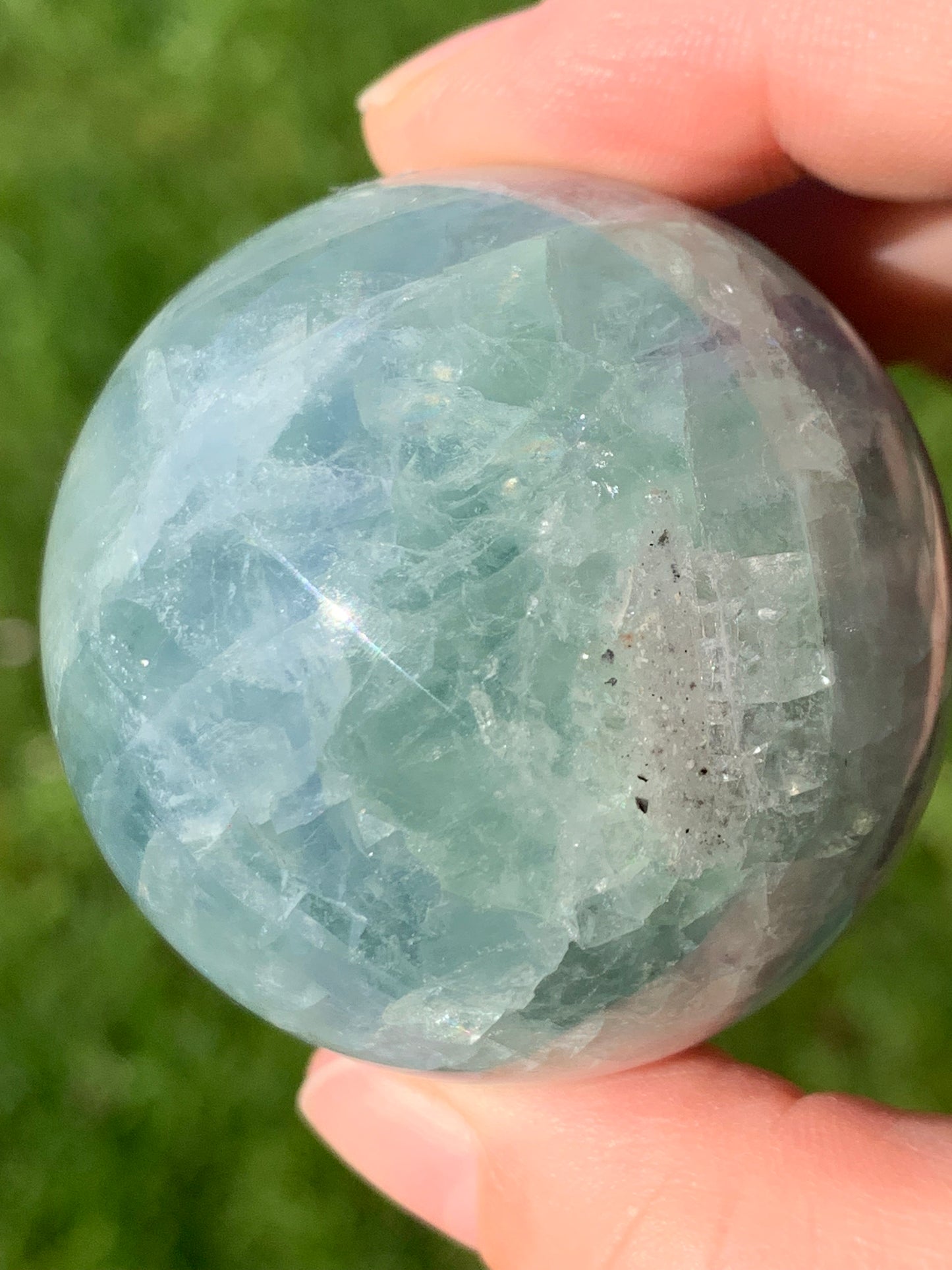 Sphere fluorite