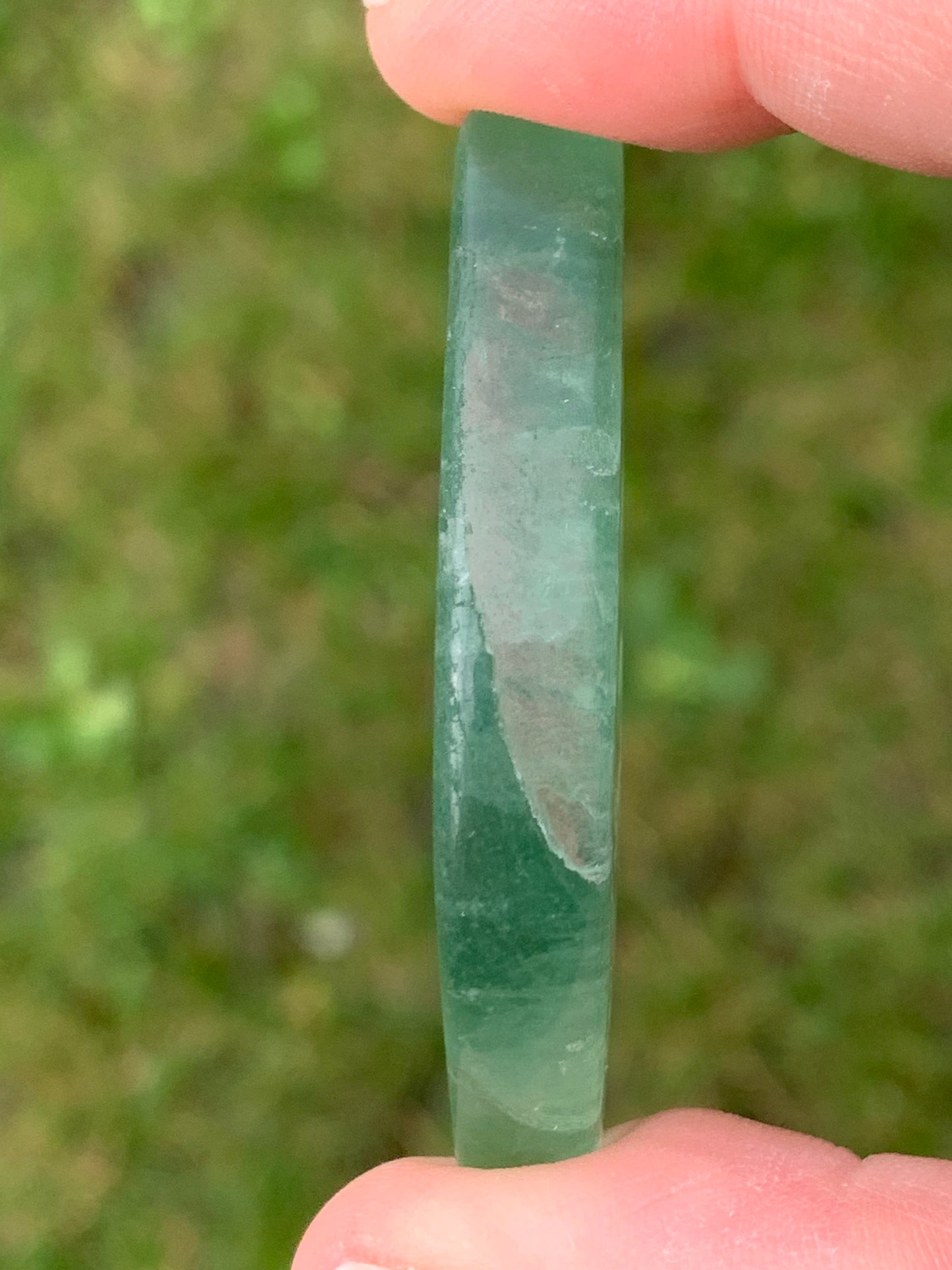 Feuille fluorite verte