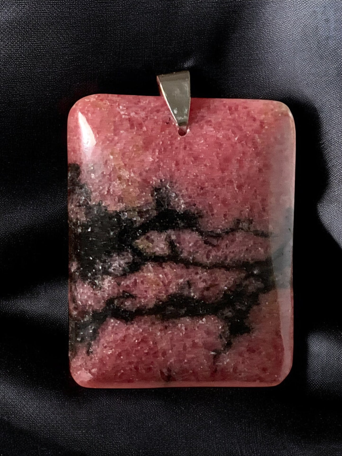 Pendentif Rhodonite 18