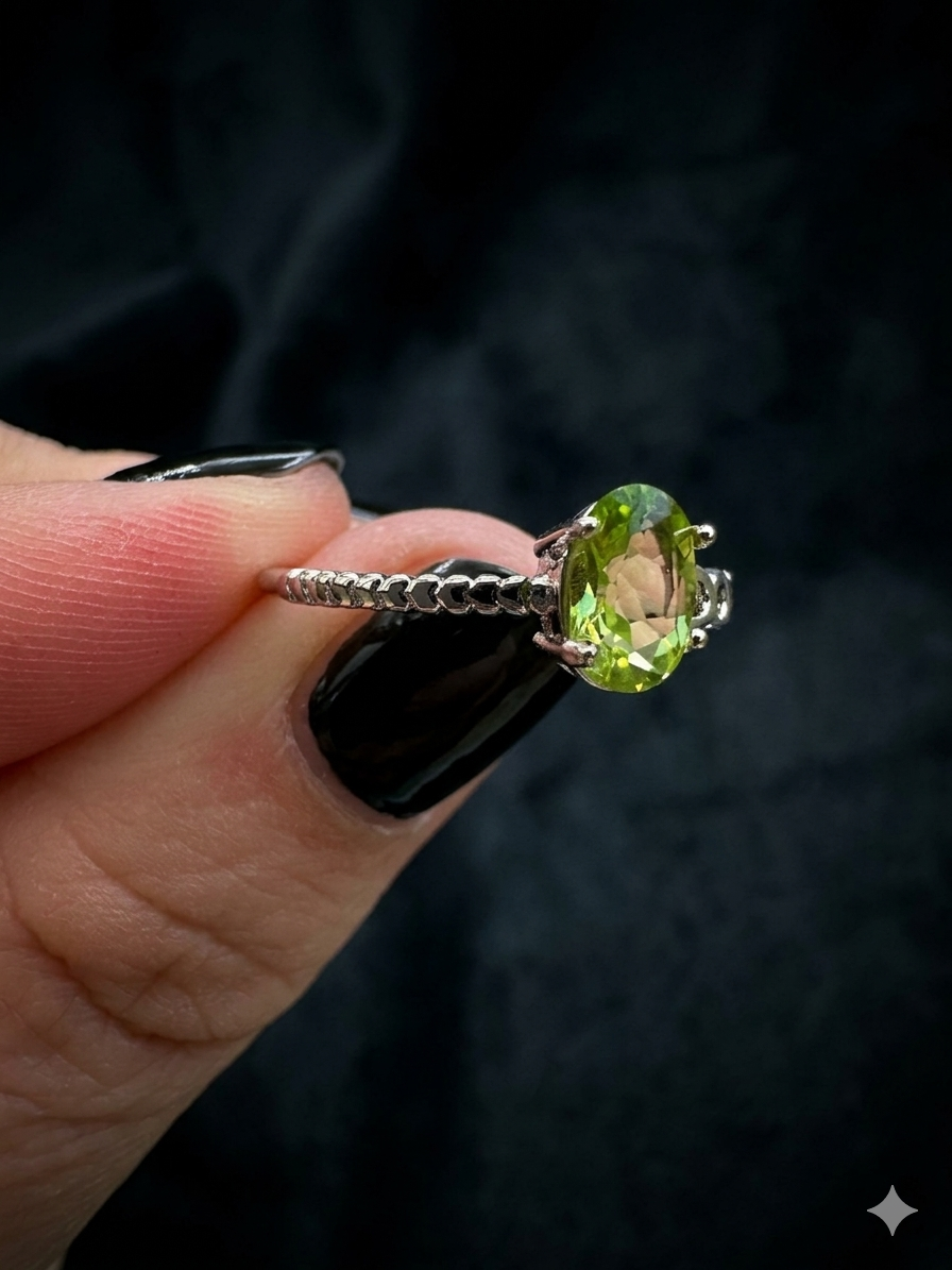 Bague péridot