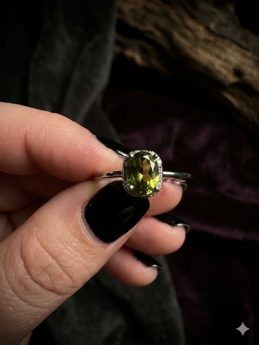 Bague péridot