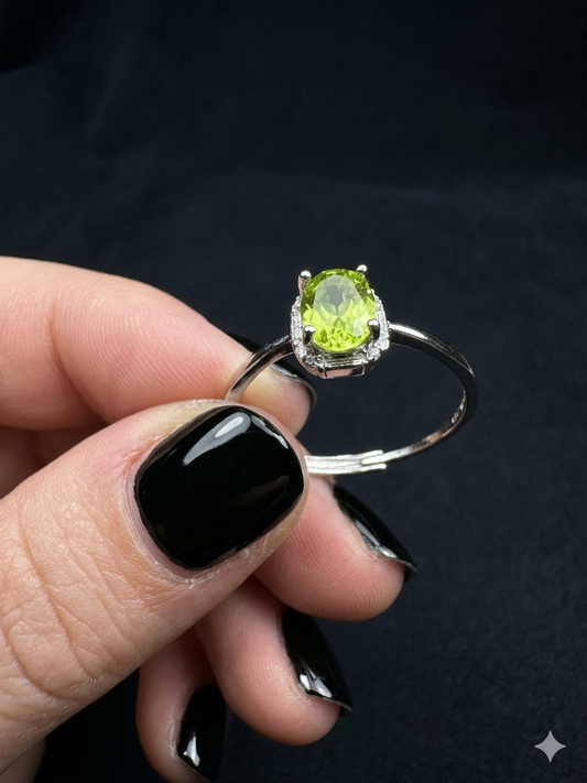 Bague péridot