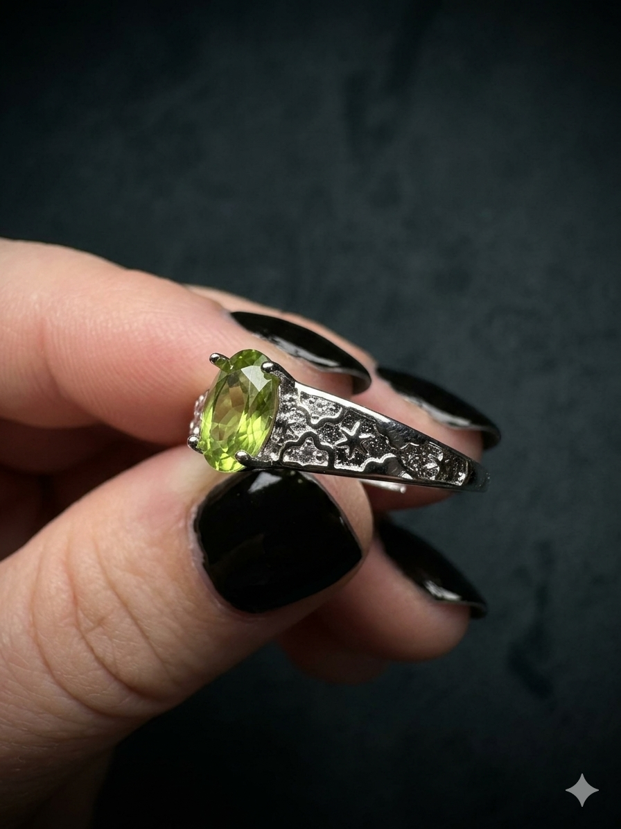 Bague péridot