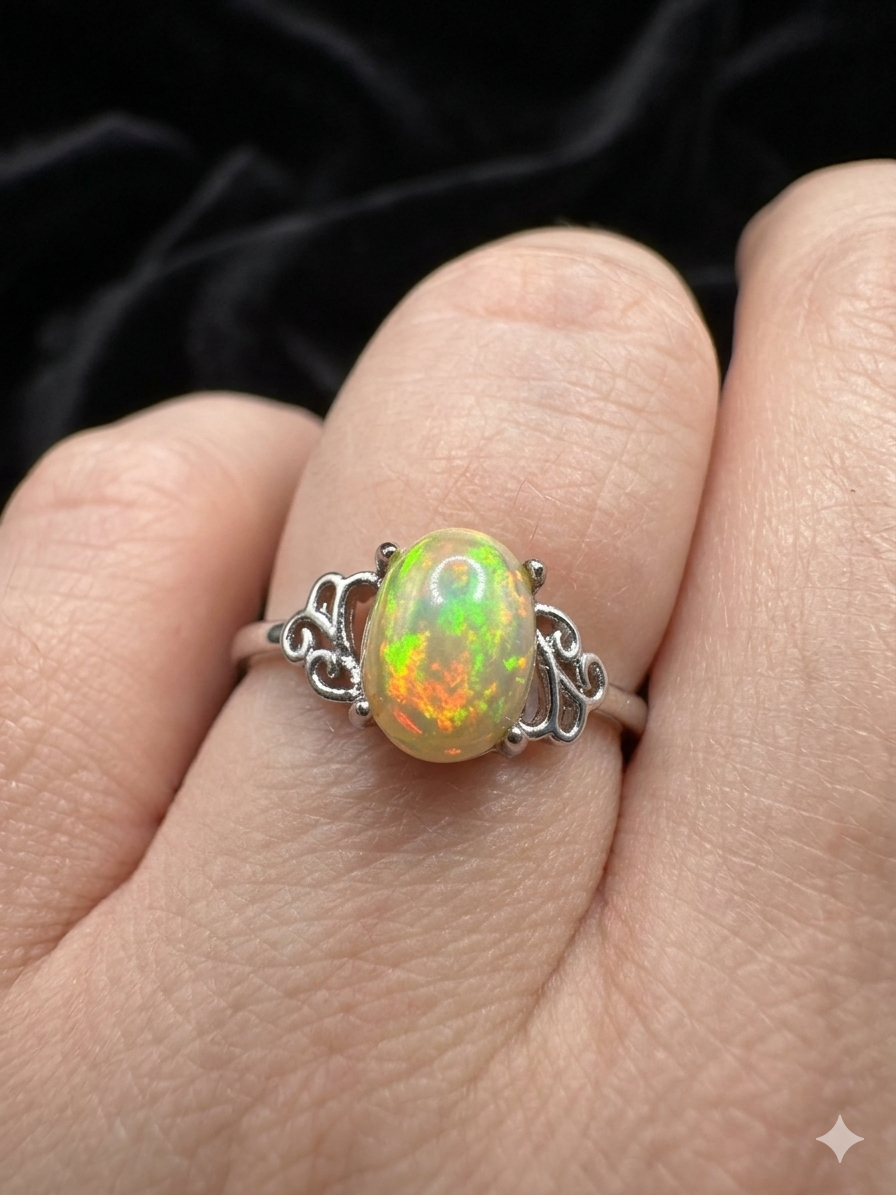 Anillo de ópalo
