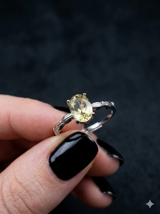 Bague citrine