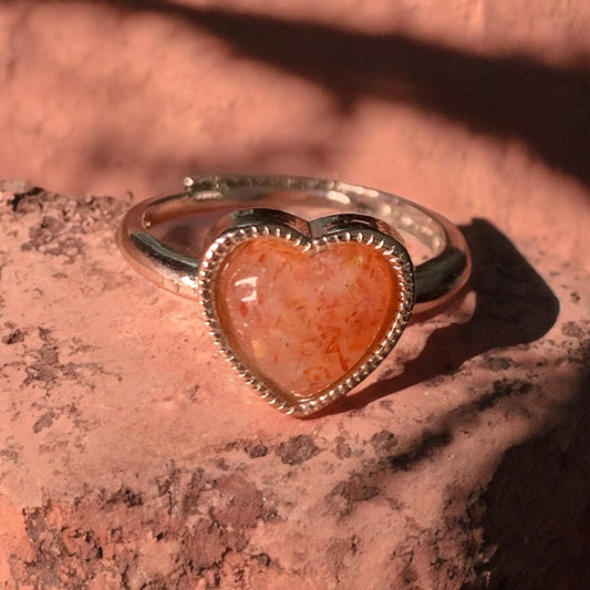 Bague pierre de soleil