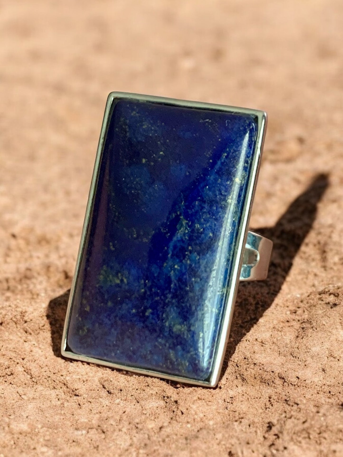 Bague lapis lazuli