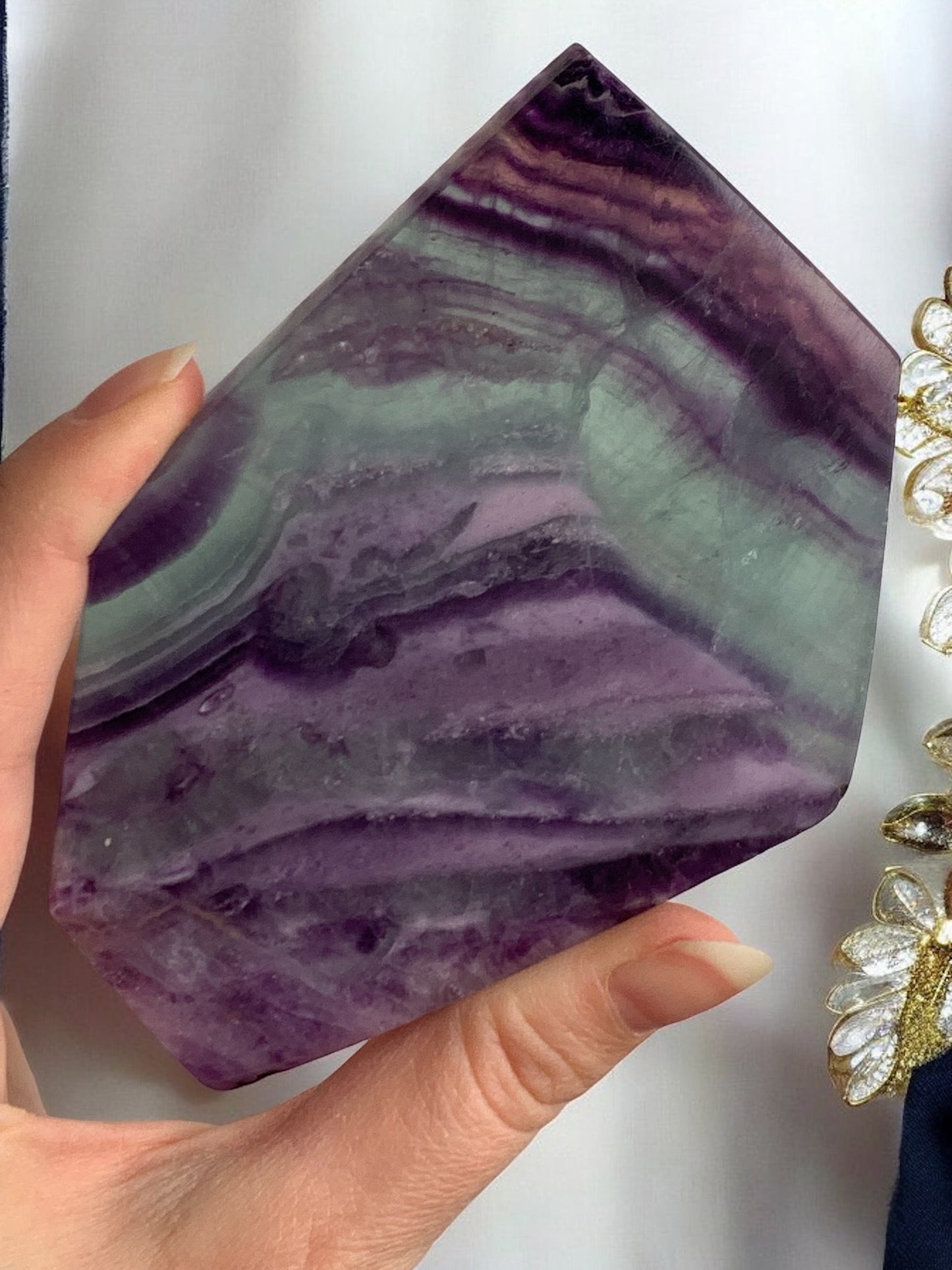 Plaque fluorite