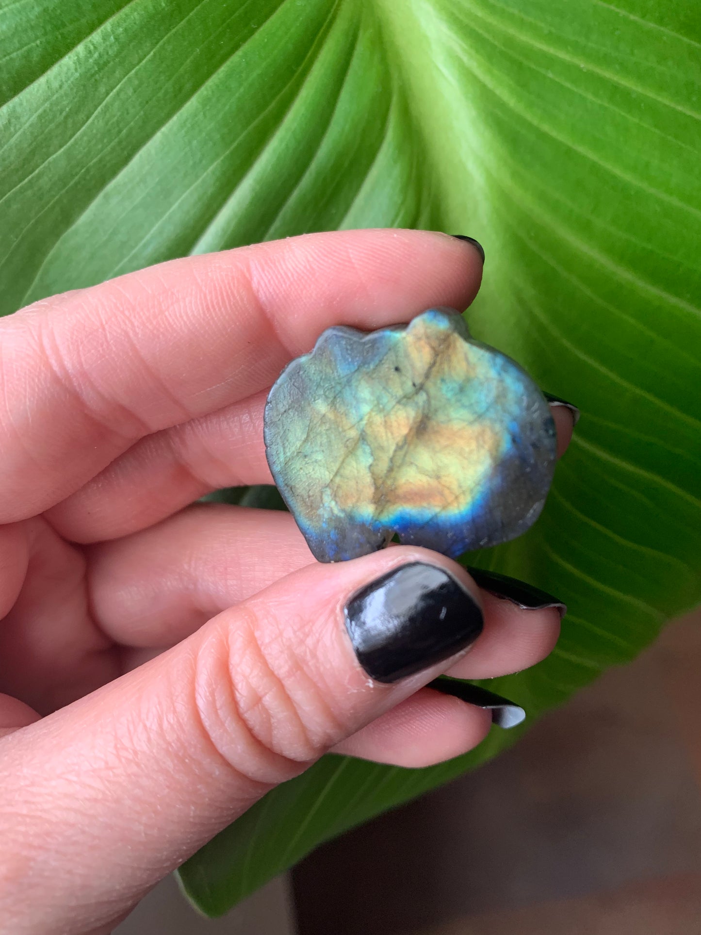 Éléphant en labradorite 1