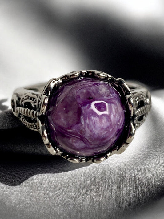 Bague charoite