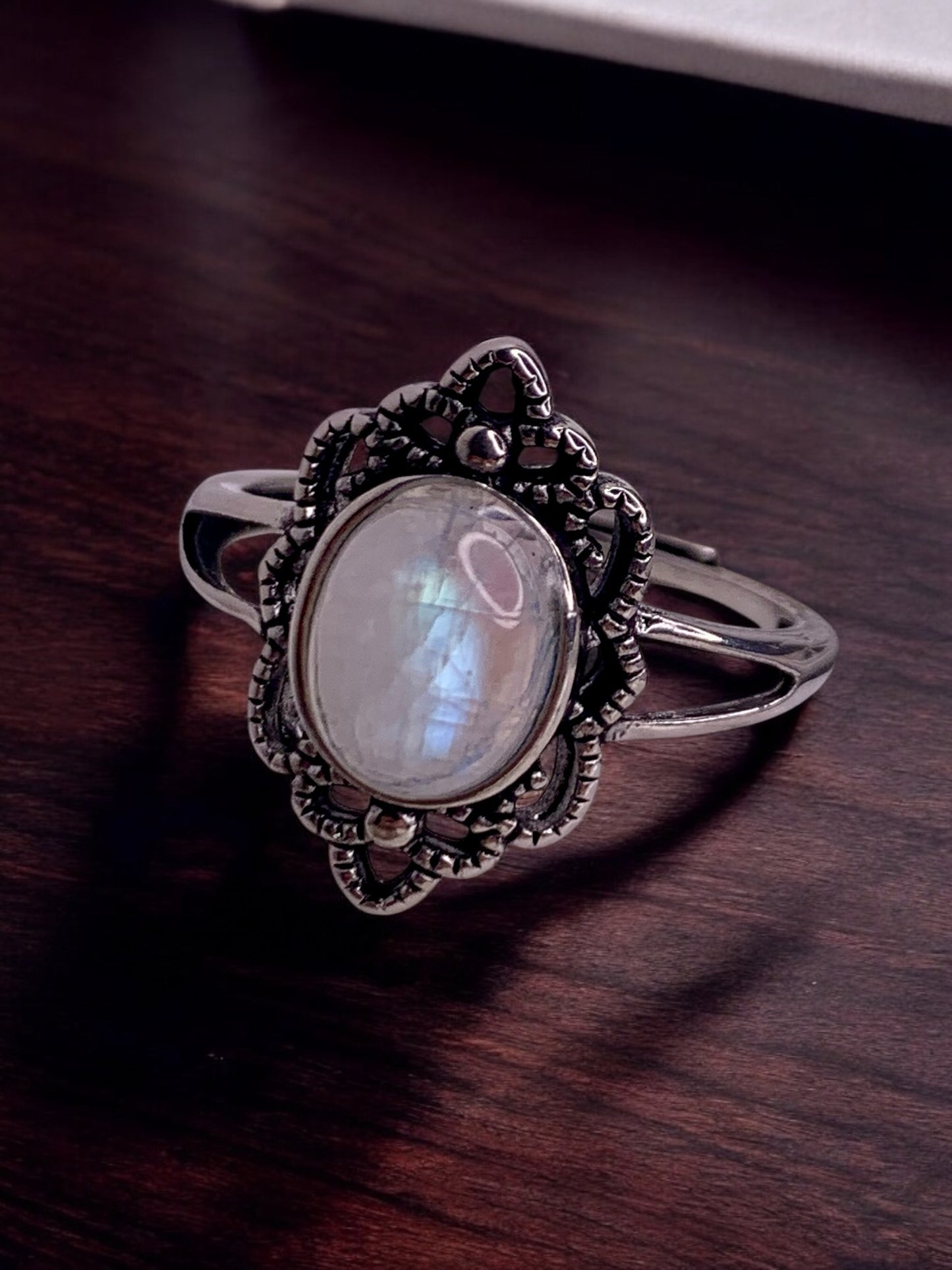 Bague pierre de lune