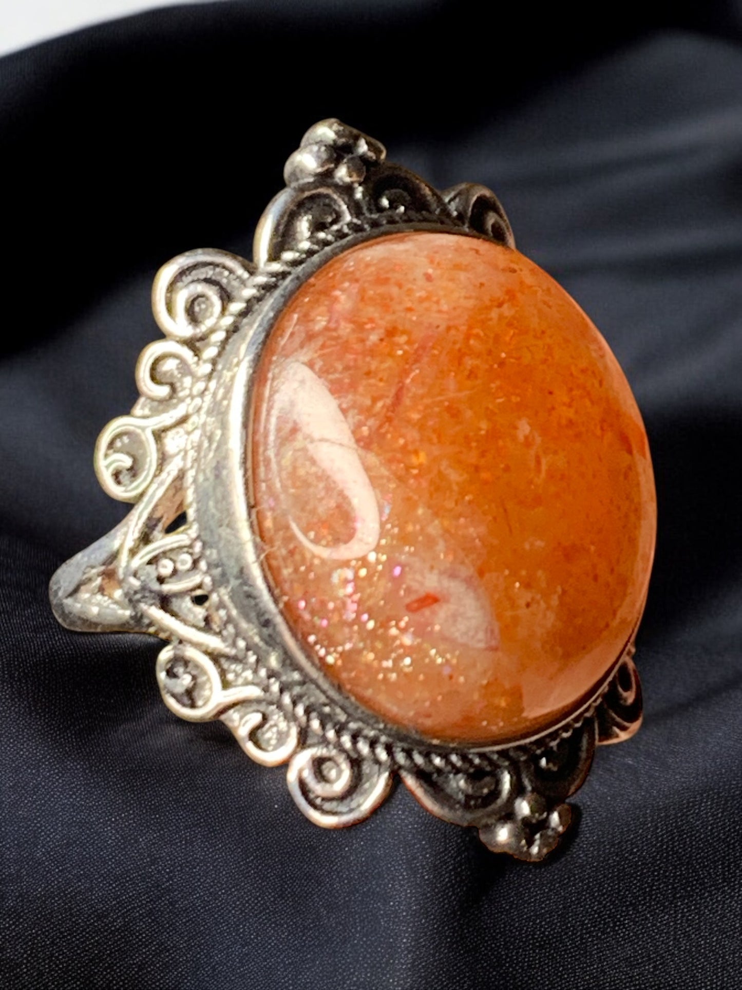 Sunstone ring