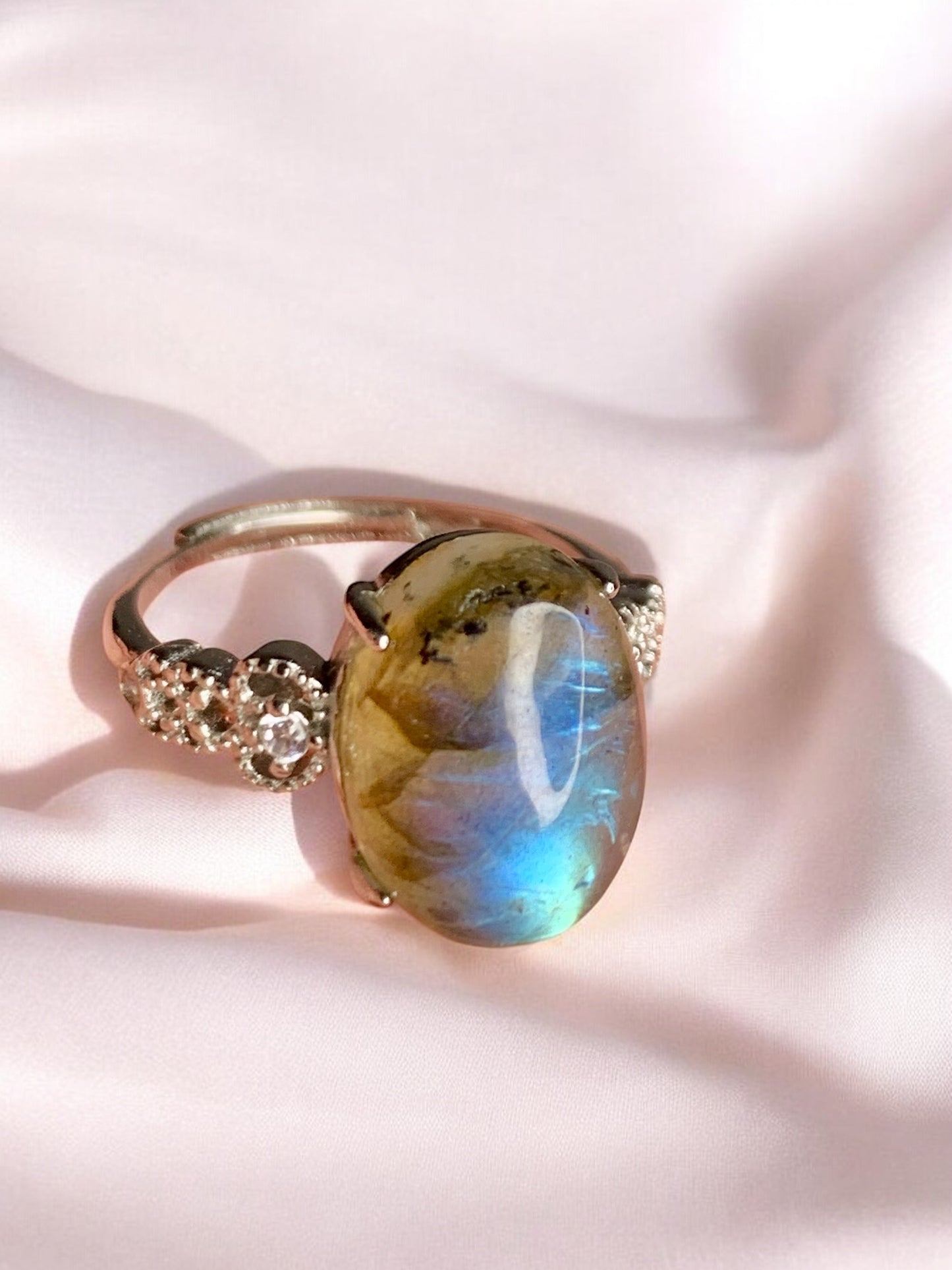 Bague labradorite