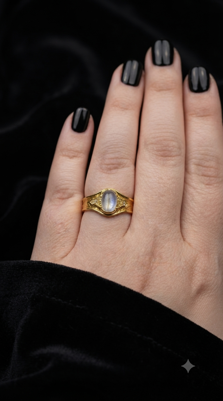 Bague labradorite