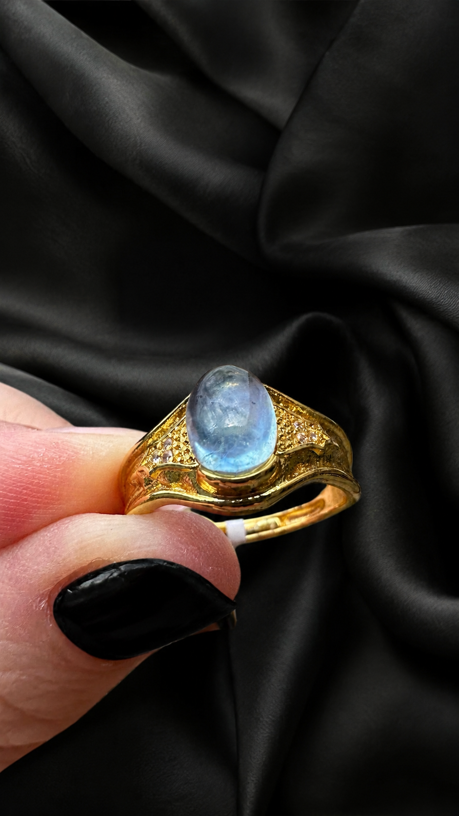 Bague labradorite