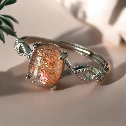 Bague pierre de soleil