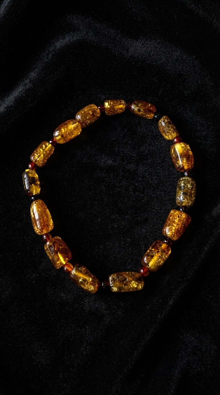 Bracelet ambre baltique