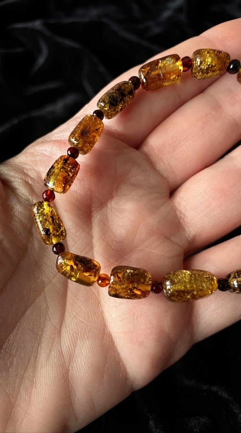 Bracelet ambre baltique