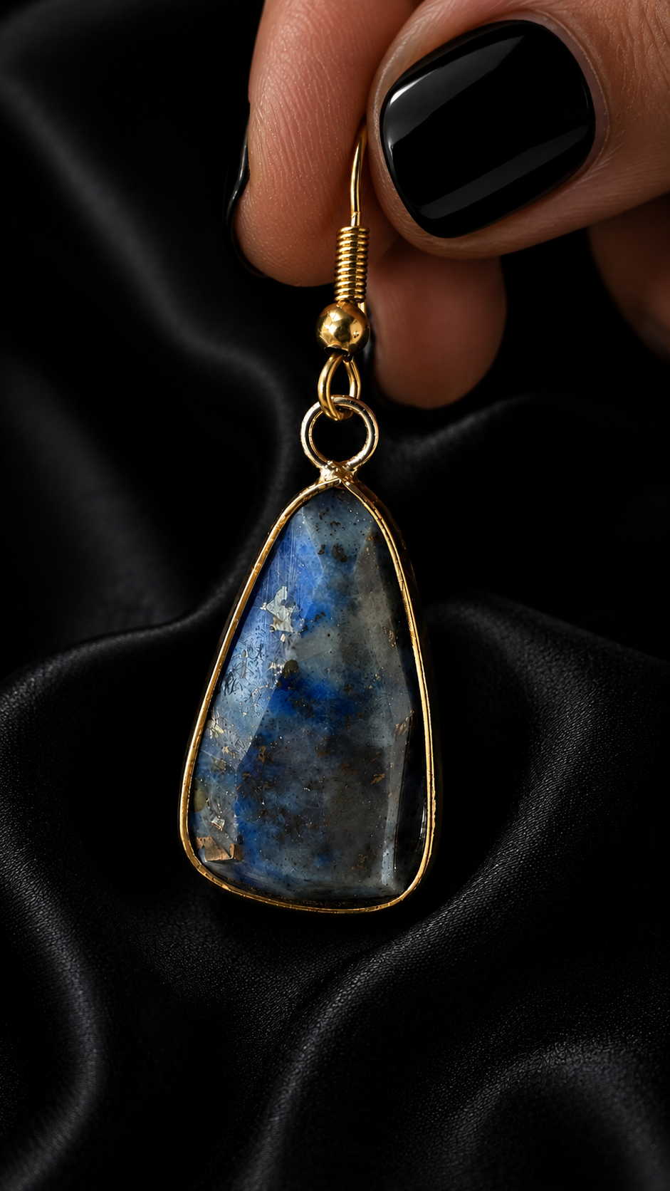 Boucles d’oreilles lapis lazuli