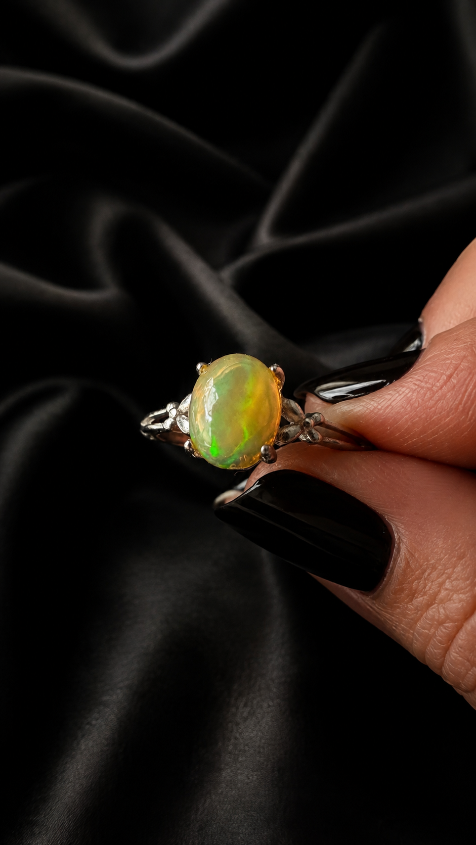 Bague opale