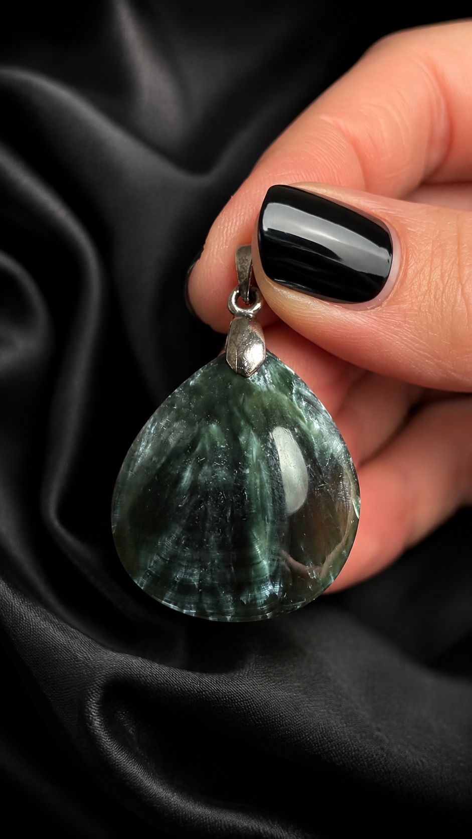 Pendentif Seraphinite