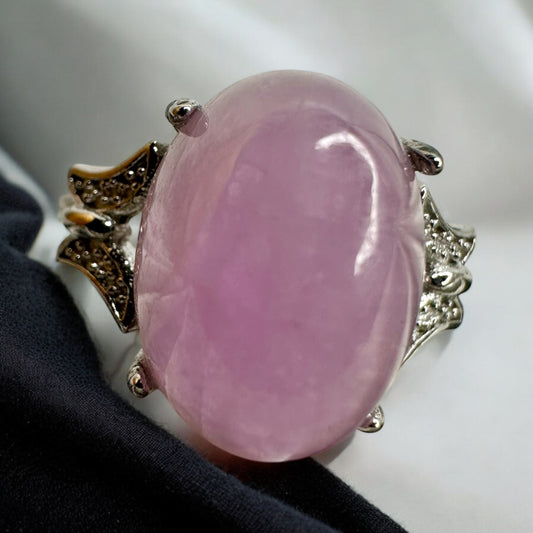Kunzite ring s925