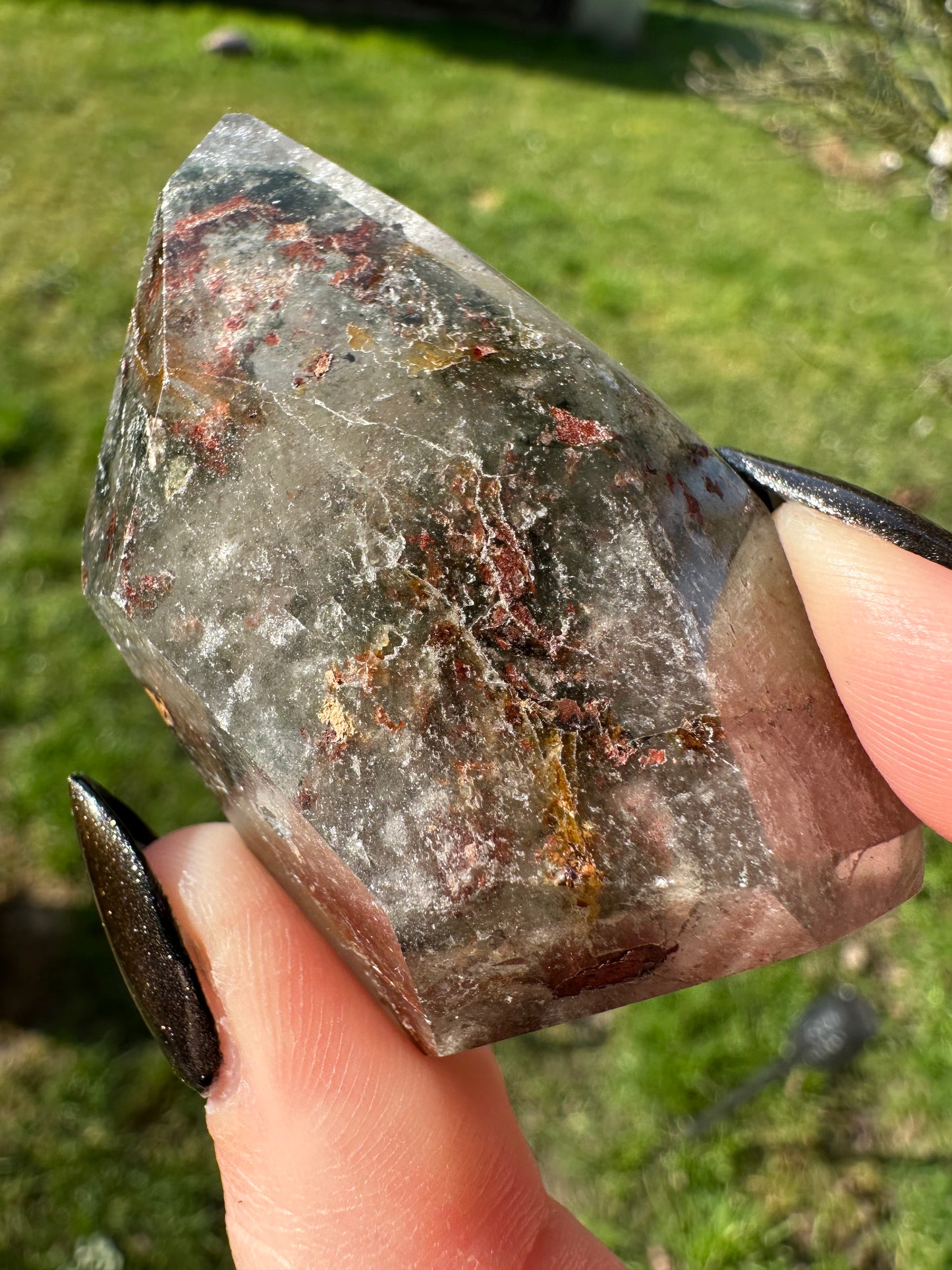Lodolite / quartz jardin