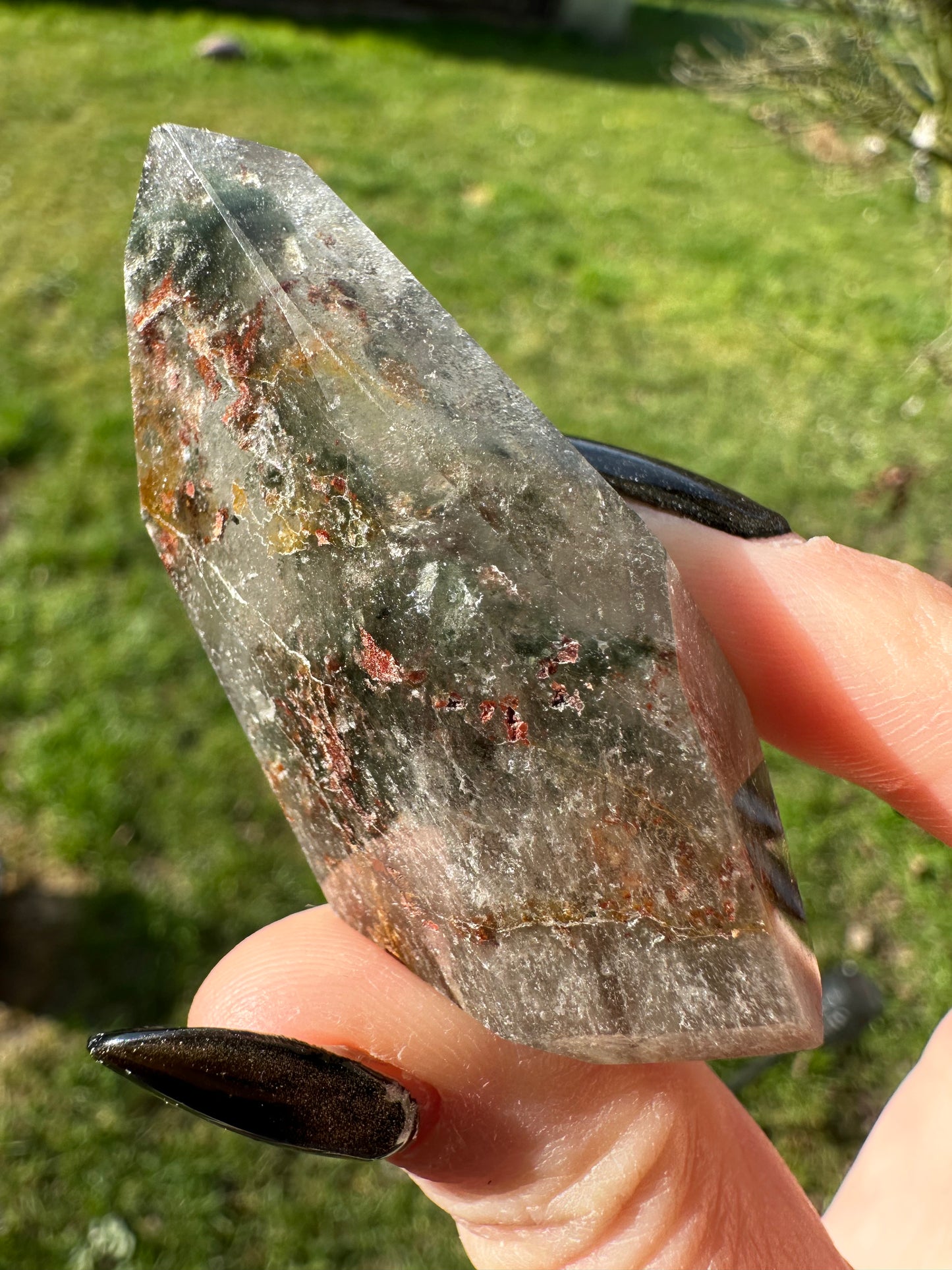 Lodolite / quartz jardin