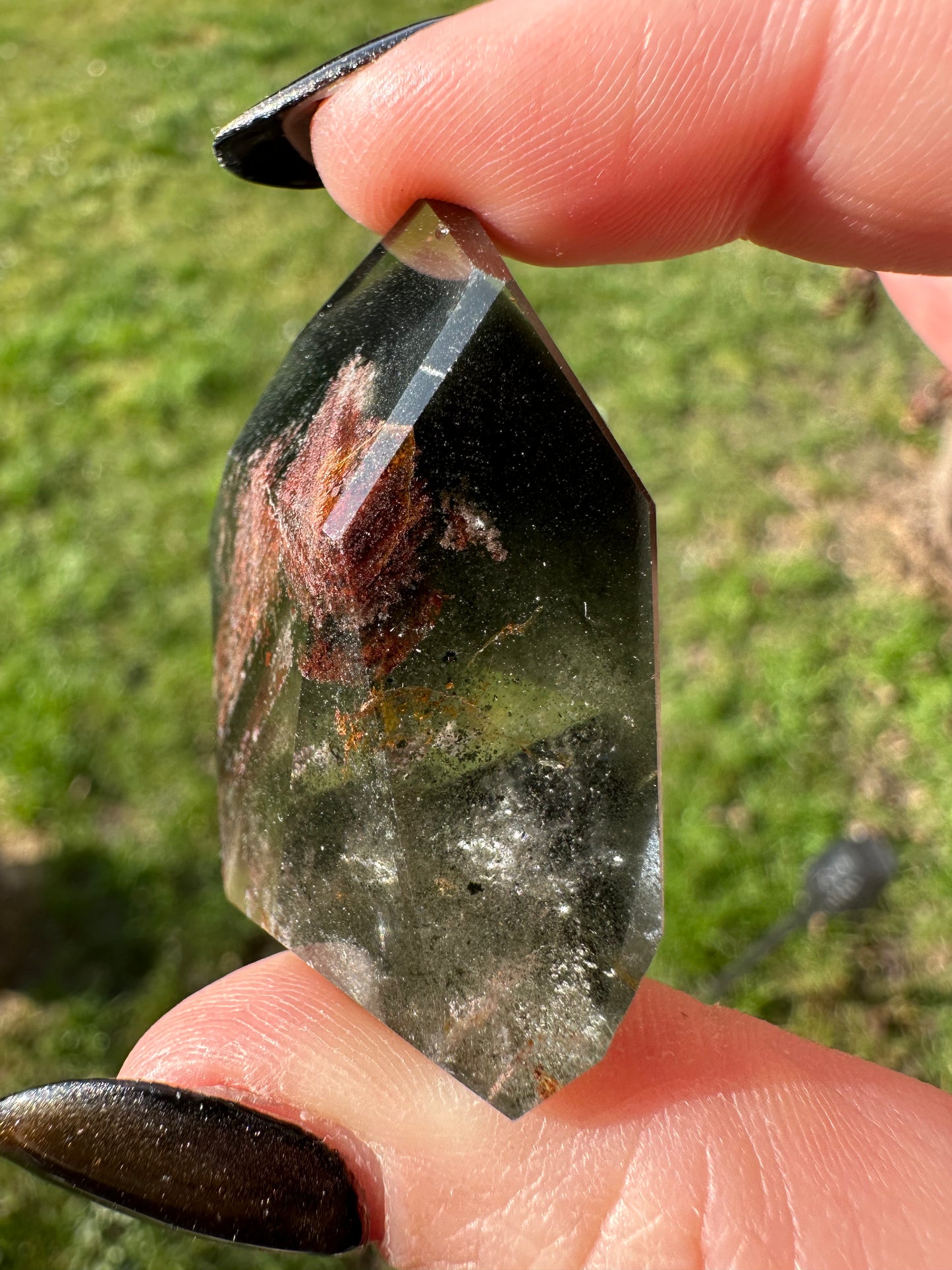 Lodolite / quartz jardin