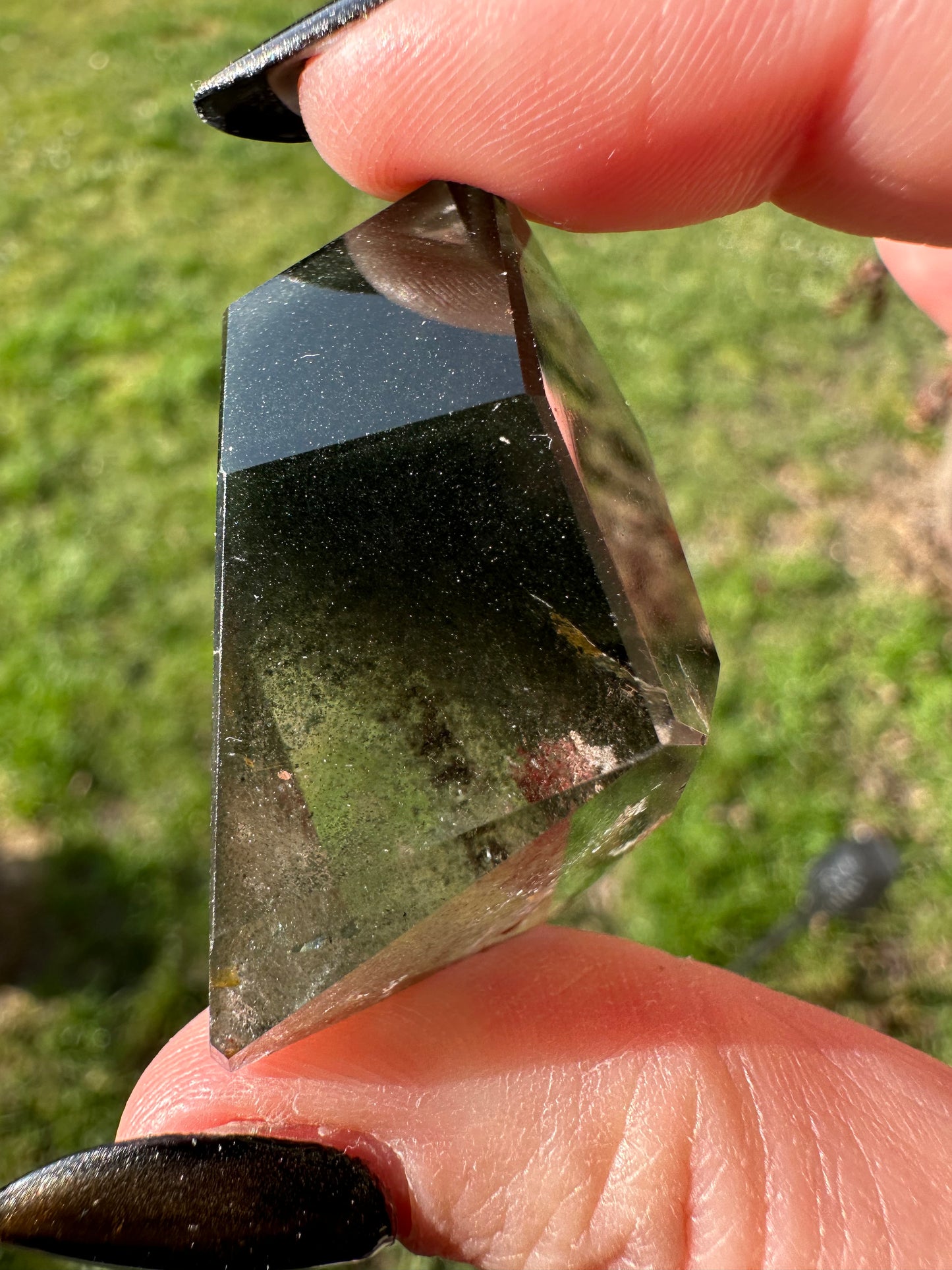 Lodolite / quartz jardin