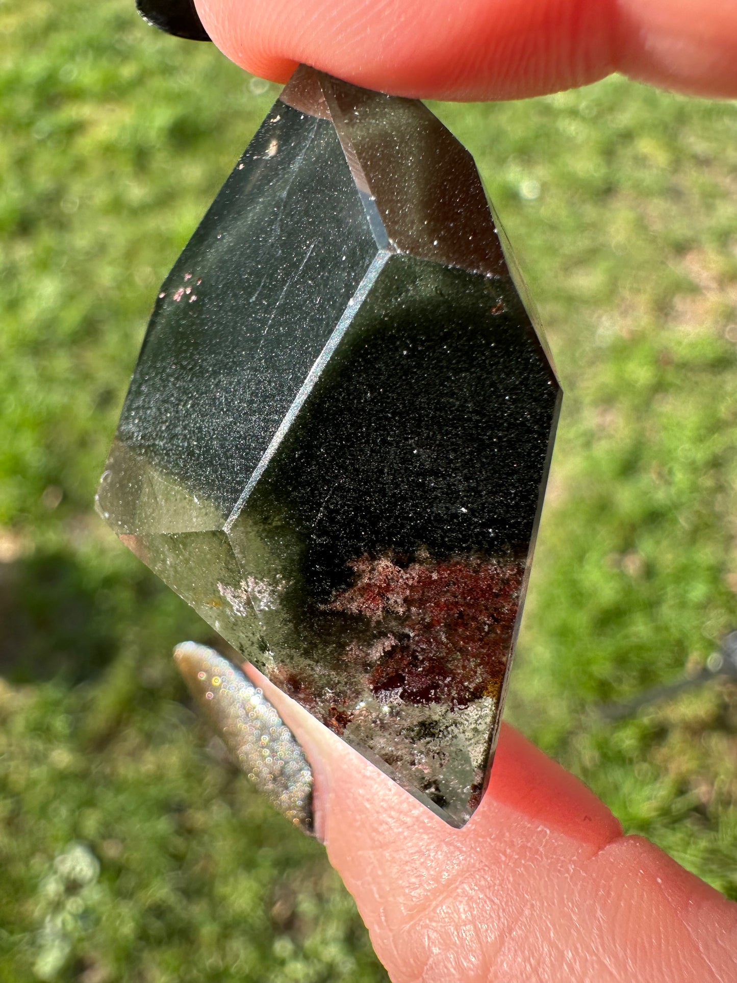Lodolite / quartz jardin