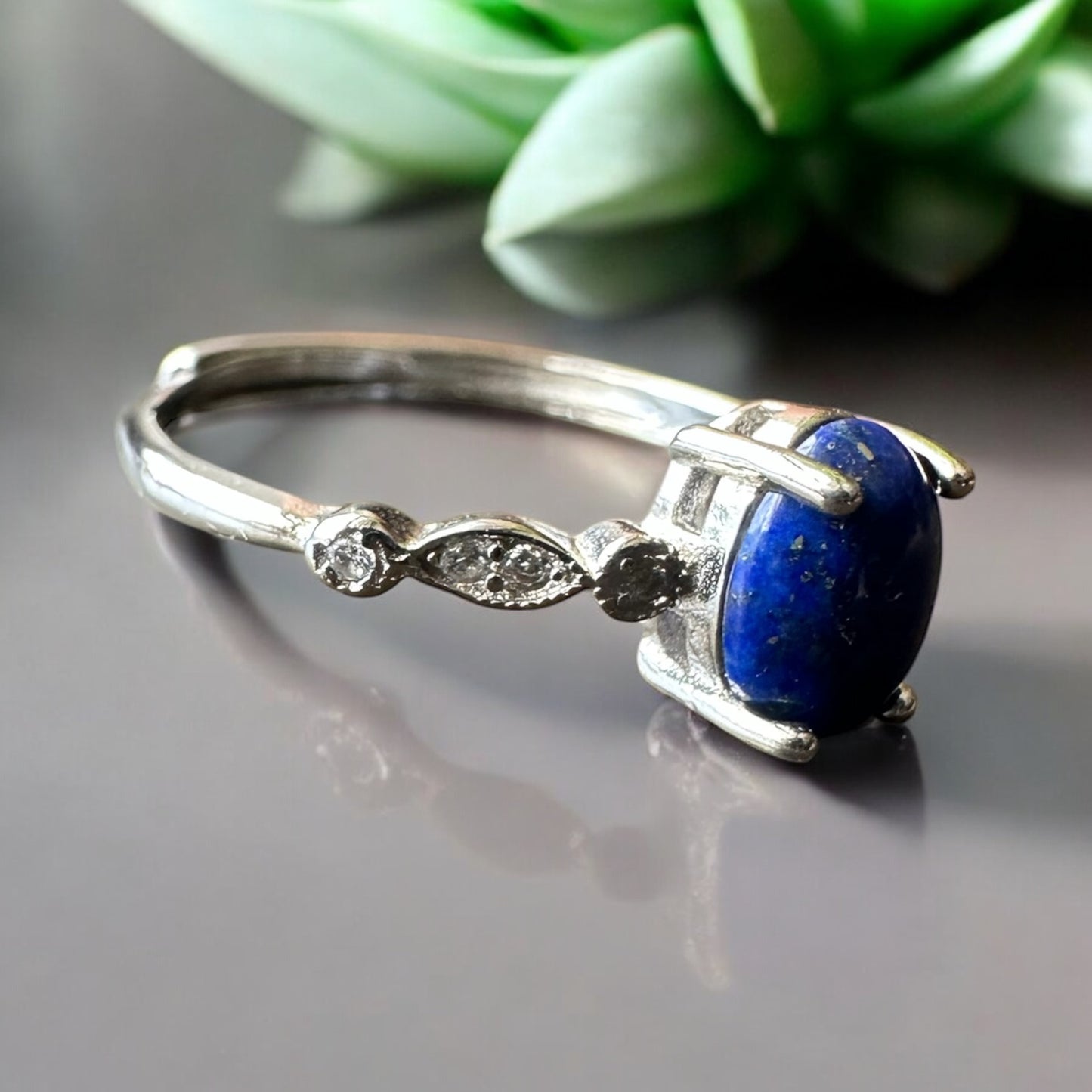 Bague lapis lazuli
