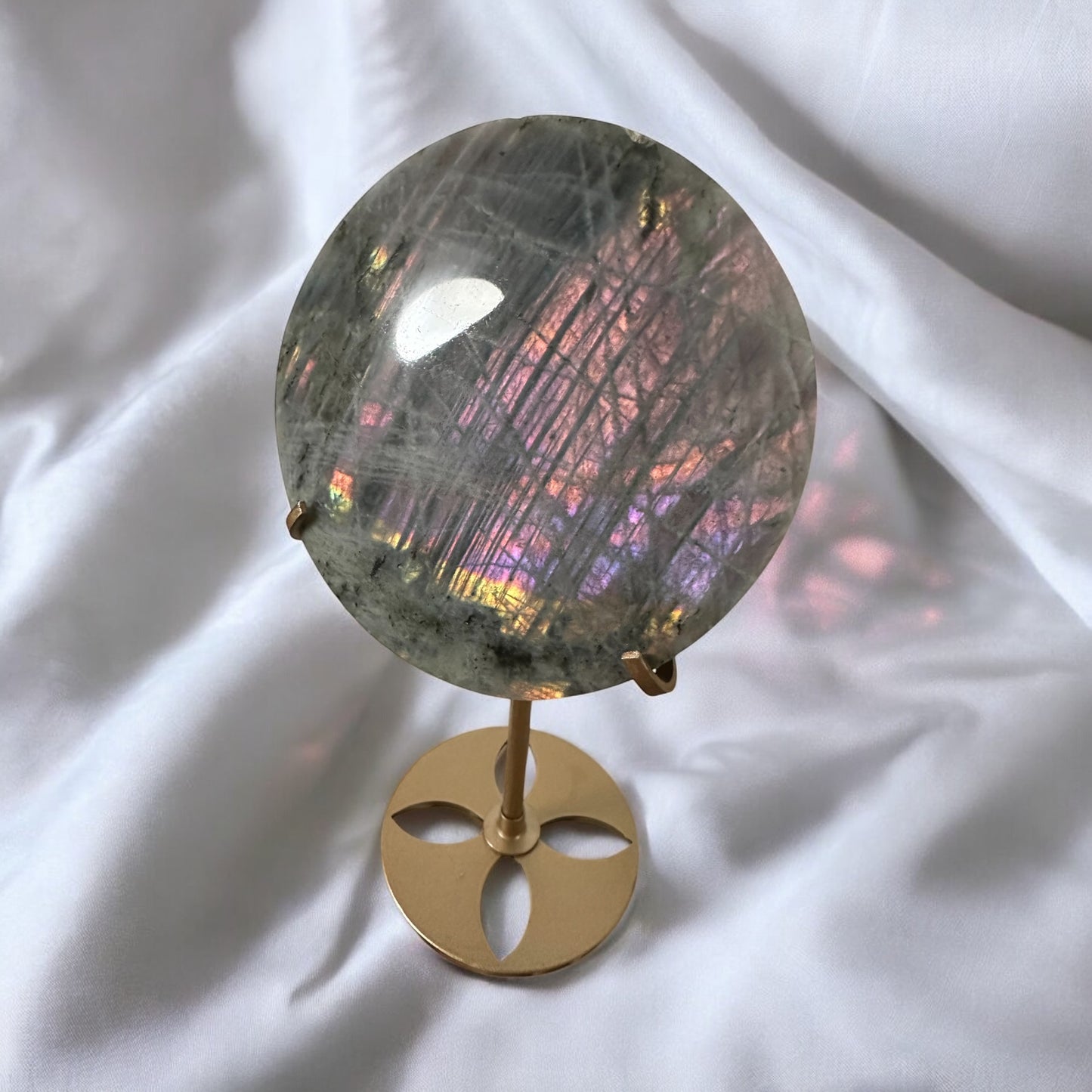 Labradorite sur socle