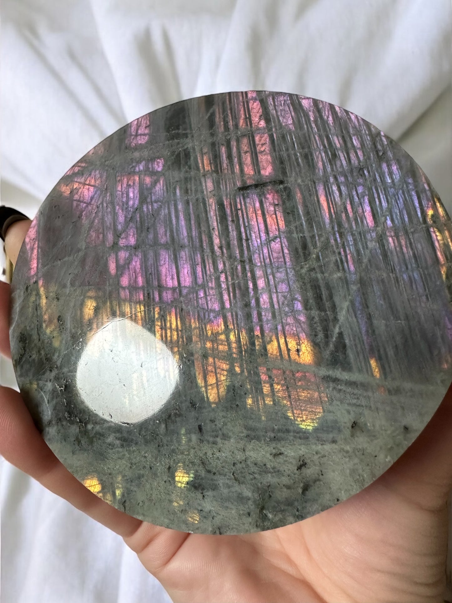 Labradorite sur socle