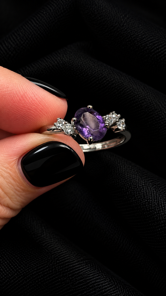 Bague améthyste