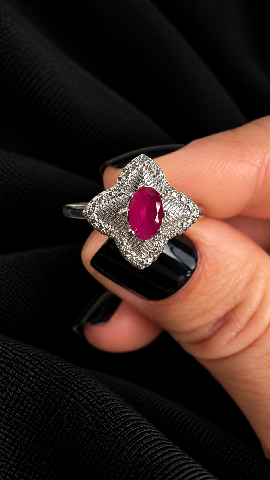 Bague rubis