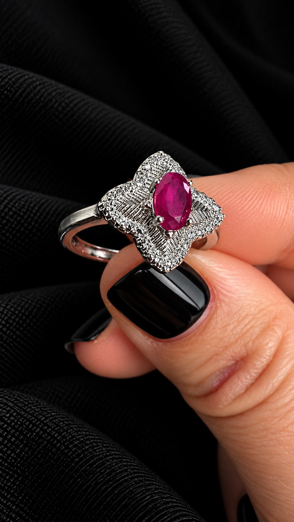Bague rubis