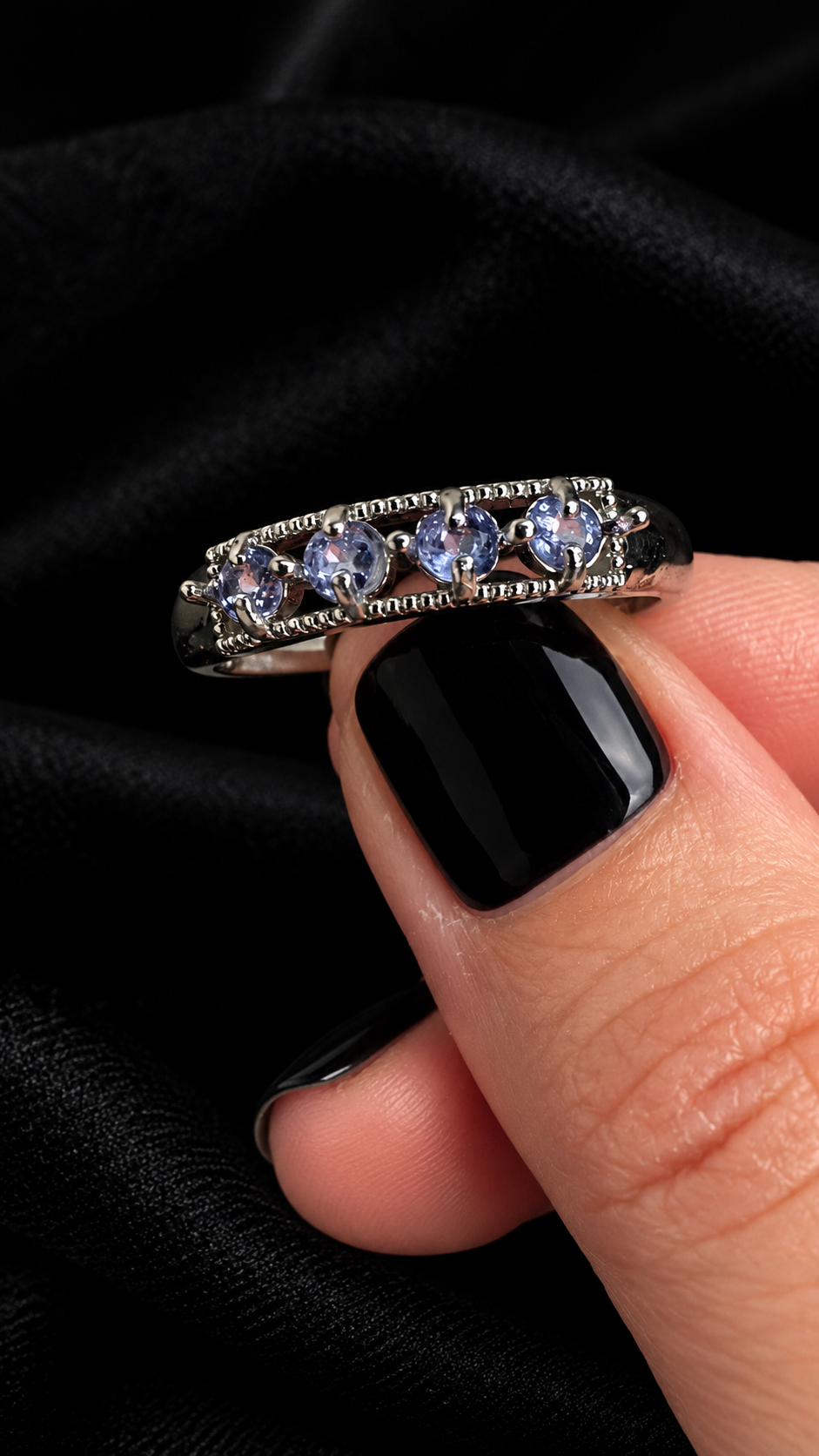 Bague tanzanite