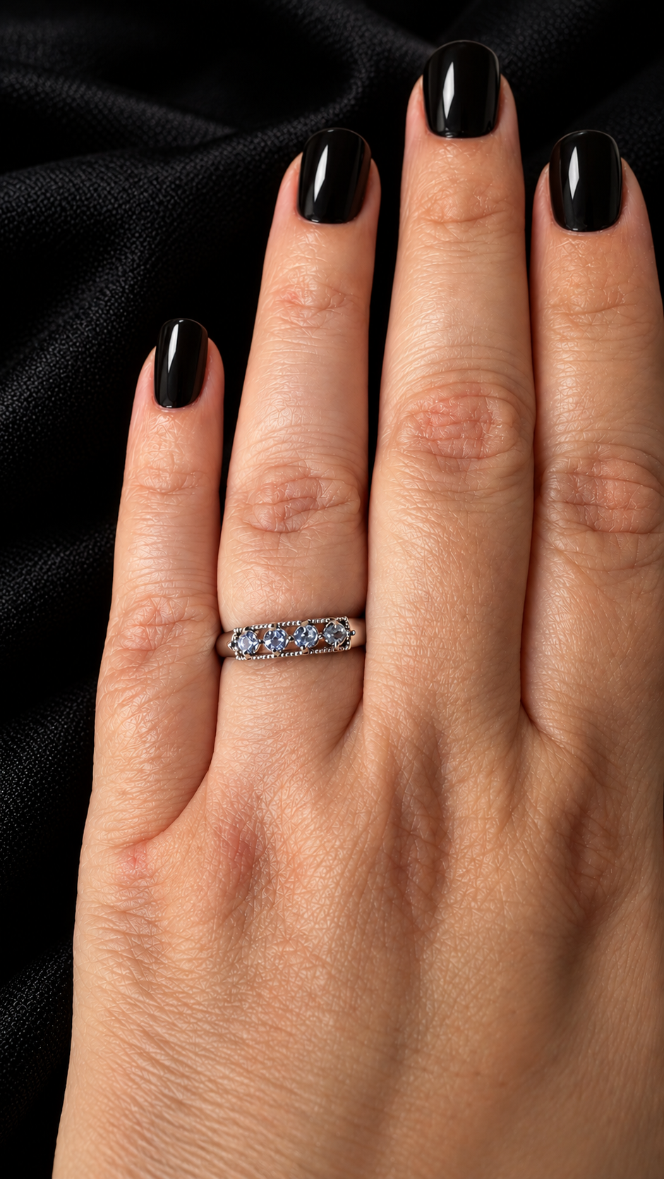 Bague tanzanite