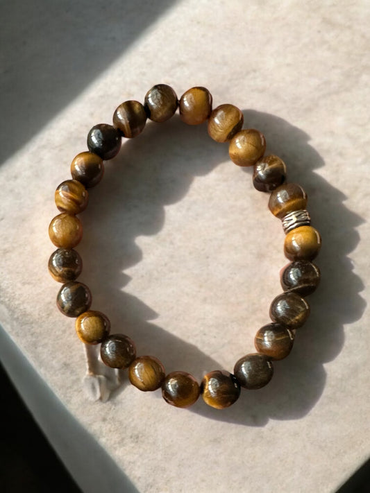 Bracelet en Oeil de Tigre