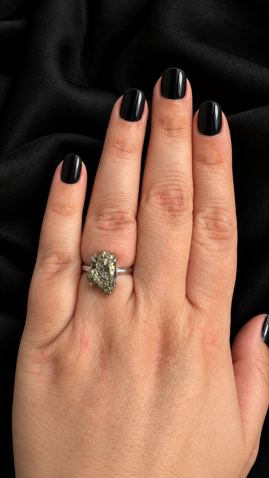 Bague pyrite