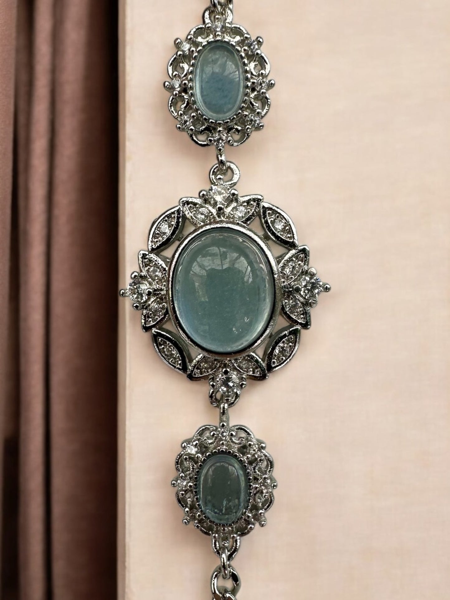 Bracelet aigue marine